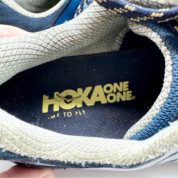 Hoka Women's Speedgoat 3 Trail Running Athletic Comfort Sneaker Shoe Blue Size 9 - Picture 12 of 12